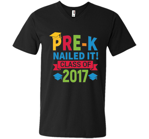 Kids Pre-K Nailed It 2017 Preschool Graduation Gift T Shirt