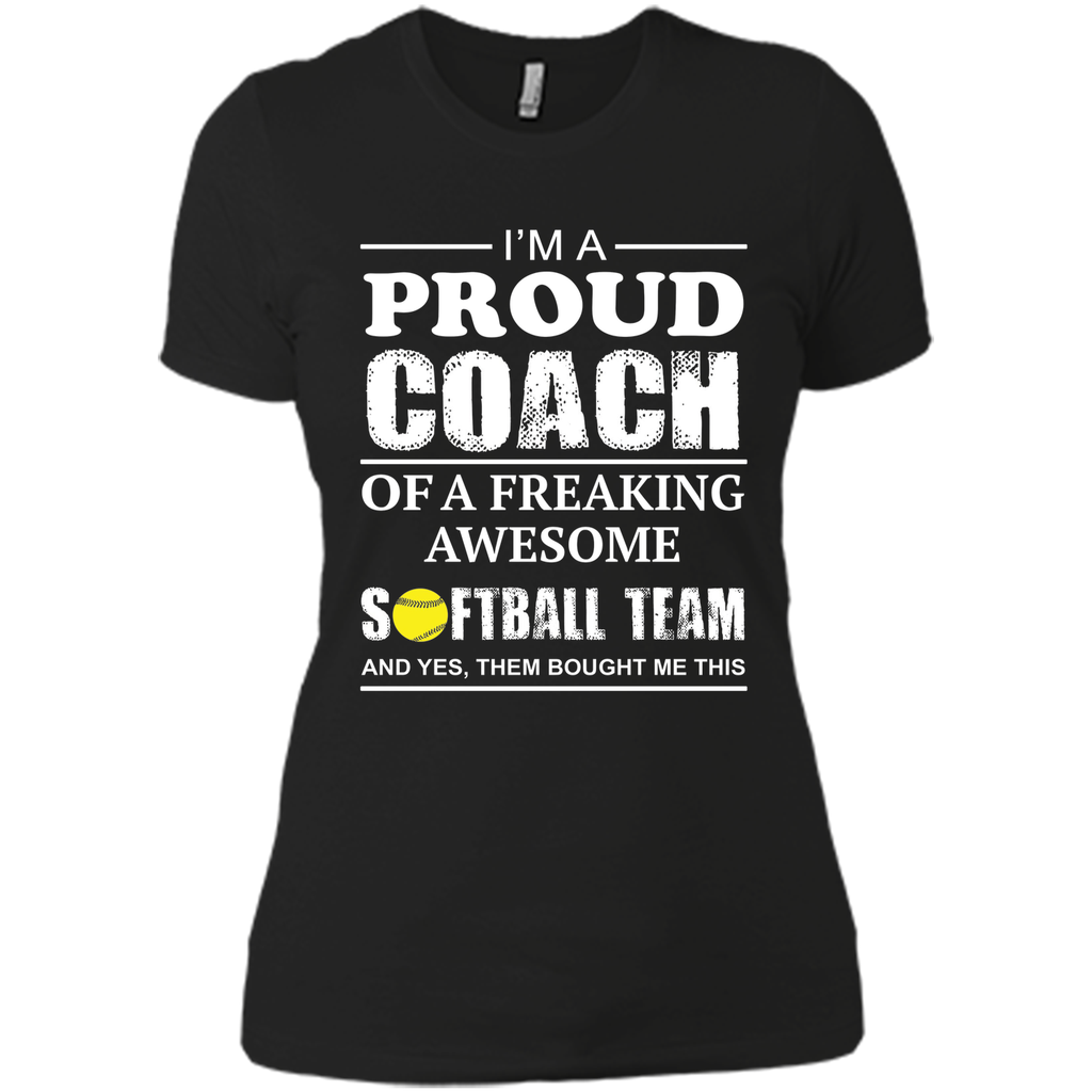 Proud Softball Coach Shirt - Gift for Softball Coach