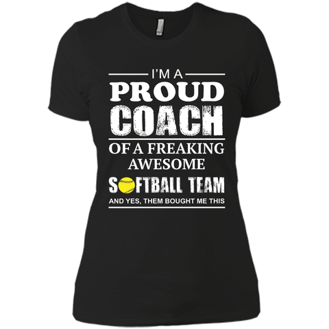 Proud Softball Coach Shirt - Gift for Softball Coach