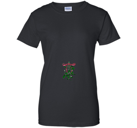 Mistletoe Print |Raunchy Christmas Sex Joke Humor T-shirt