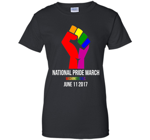National Pride March Shirt Washington DC June 11 2017