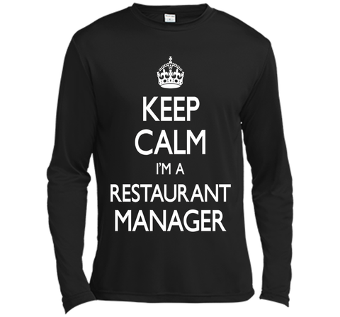 Keep Calm I'm A Restaurant Manager Funny T-Shirt