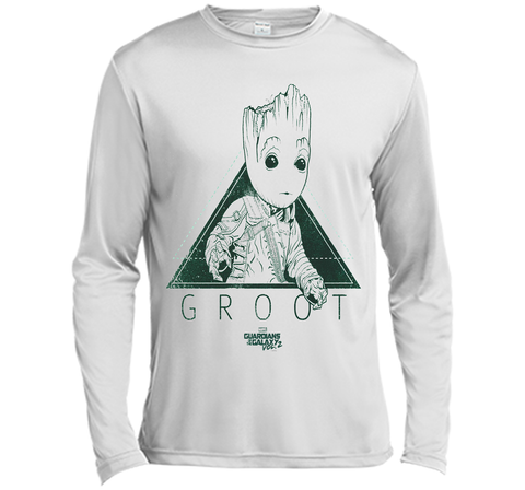 Marvel Groot Guardians of Galaxy 2 Triangle Graphic T-Shirt