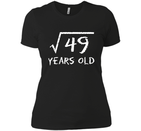 Square Root of 49: 7th Birthday 7 Years Old T-Shirt