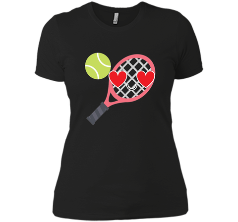 Tennis Emoji Heart Eye Shirt Soft Serve T-Shirt Tee