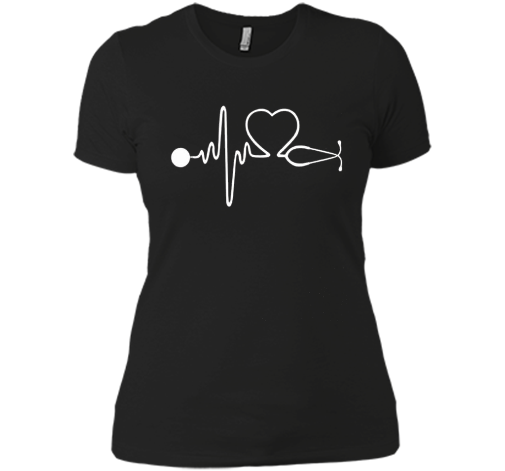 Nurse heartbeat t shirt - best gifts for nurse, RN