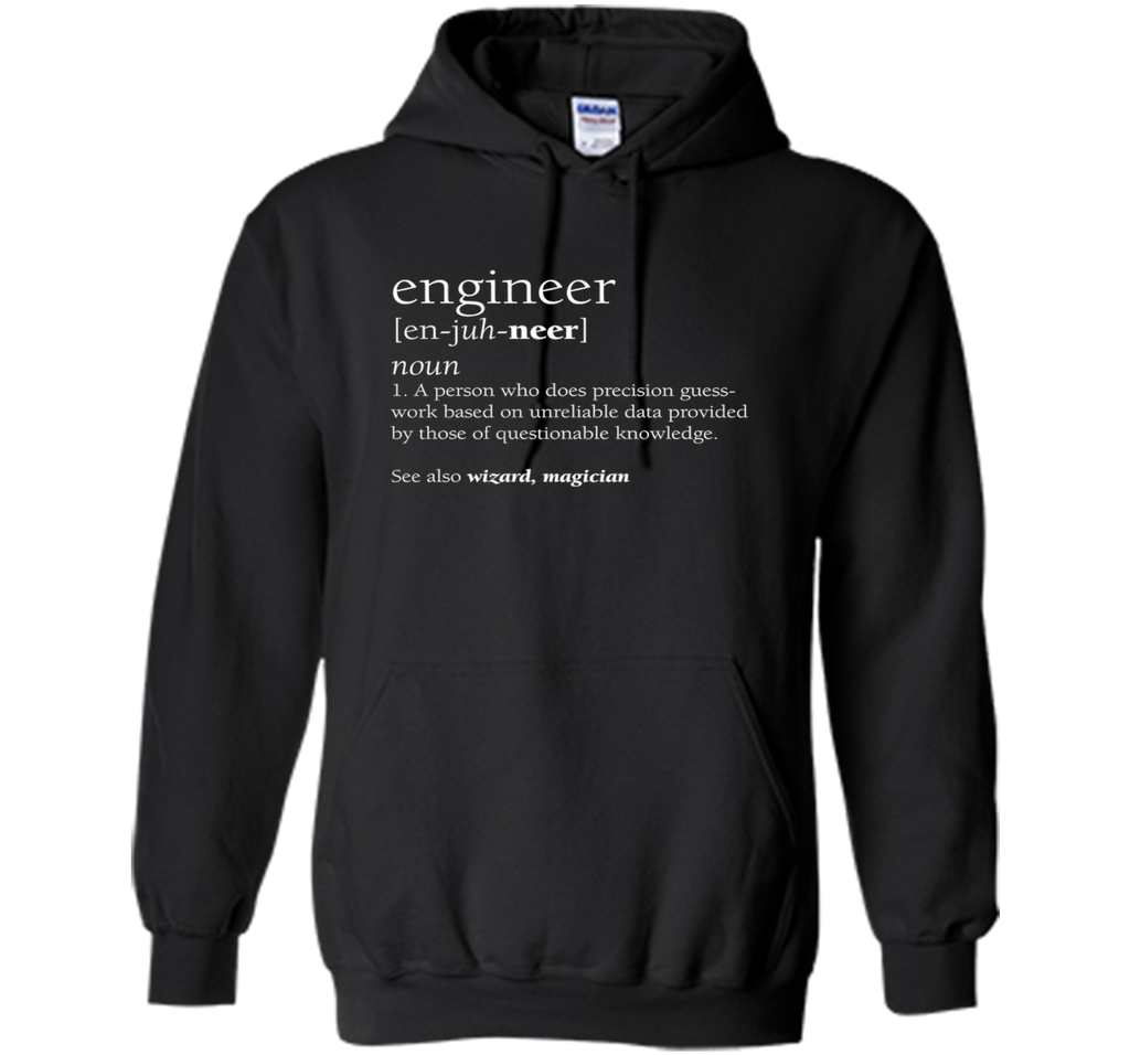 Engineer Definition T Shirt, Funny Engineering Gift