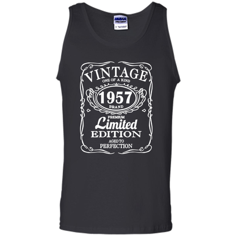 Vintage Born in 1957 60 Years Old Birthday Tshirt
