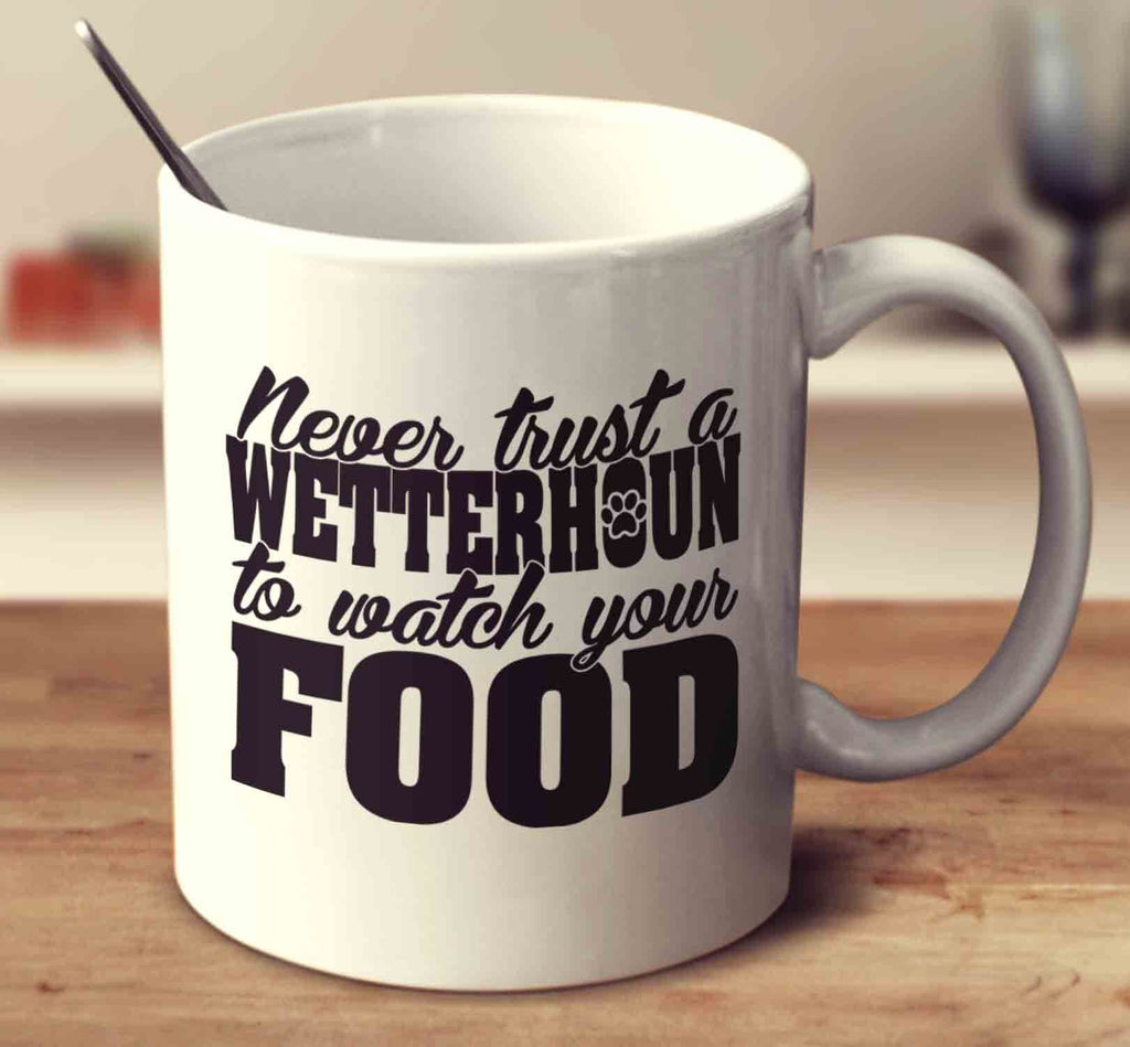 Never Trust A Wetterhoun To Watch Your Food