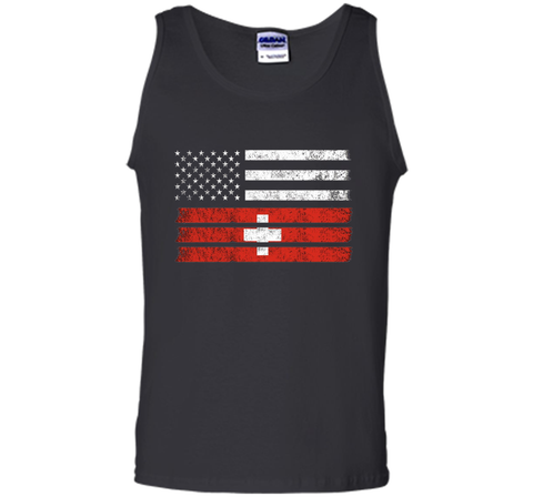 Swiss American Flag - USA Switzerland Shirt