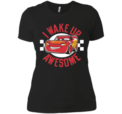 Disney Pixar Cars 3 McQueen Wake Up Awesome Graphic T-Shirt