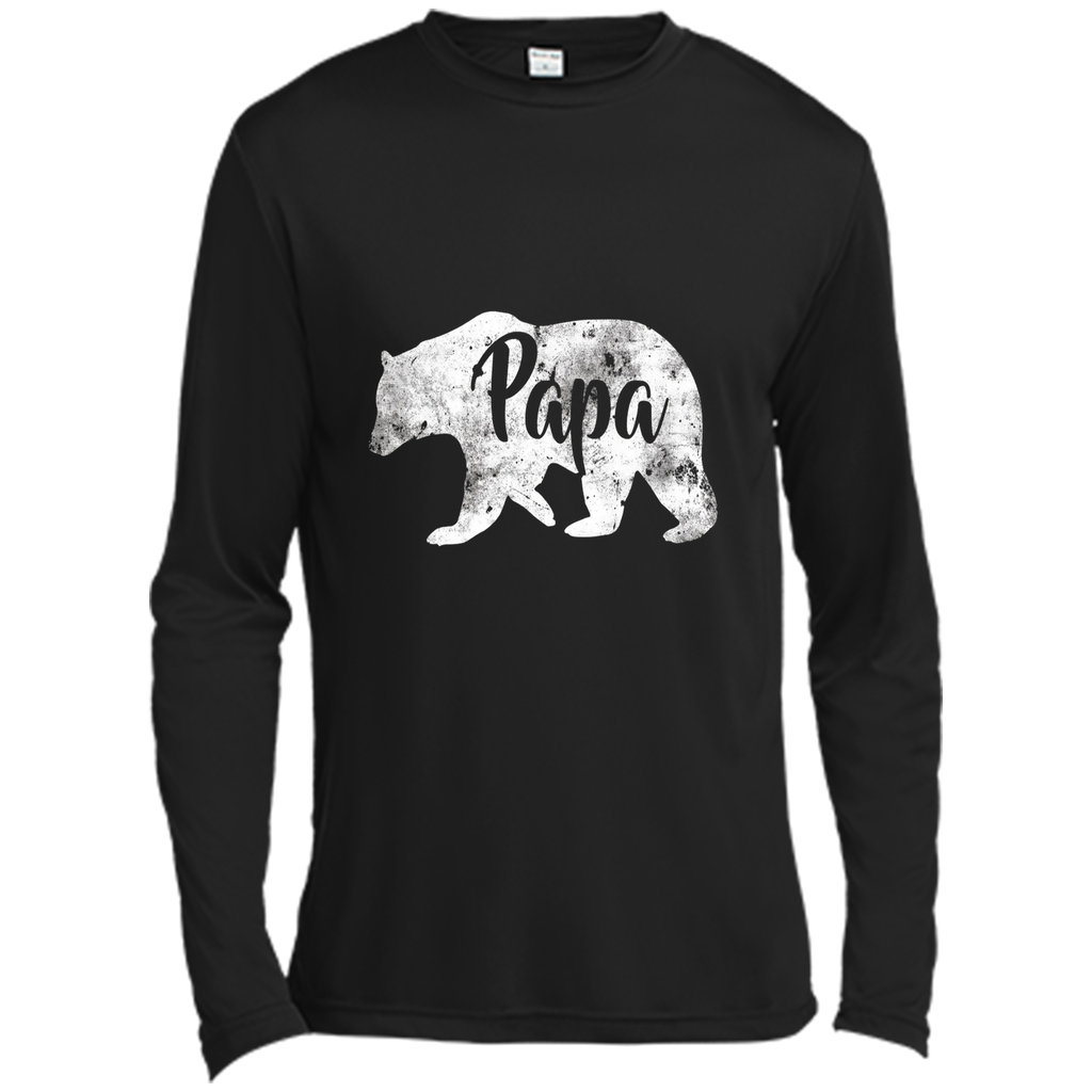 Men's Papa Bear T-Shirt Awesome Camping Father's Tee