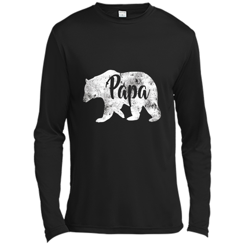 Men's Papa Bear T-Shirt Awesome Camping Father's Tee