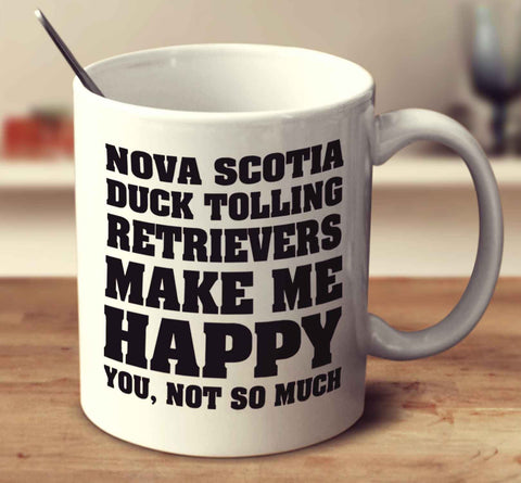 Nova Scotia Duck Tolling Retrievers Make Me Happy