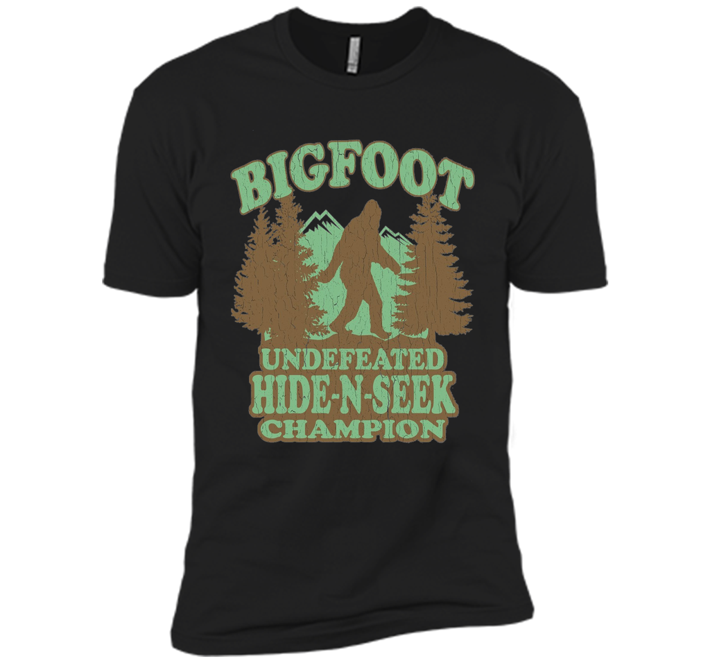 Bigfoot Hide-n-seek Champion T-shirt Funny Sasquatch Gift