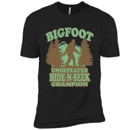 Bigfoot Hide-n-seek Champion T-shirt Funny Sasquatch Gift
