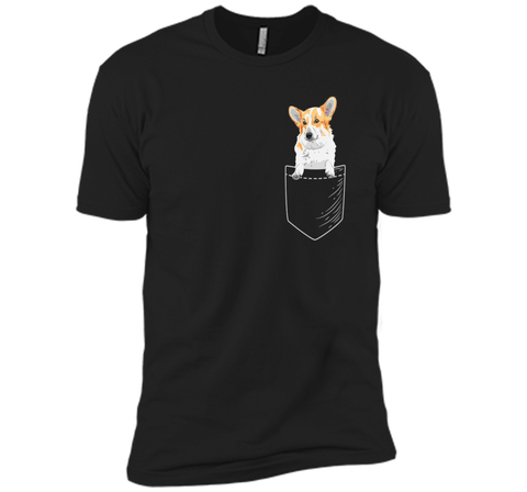 Corgi in Pocket Shirt