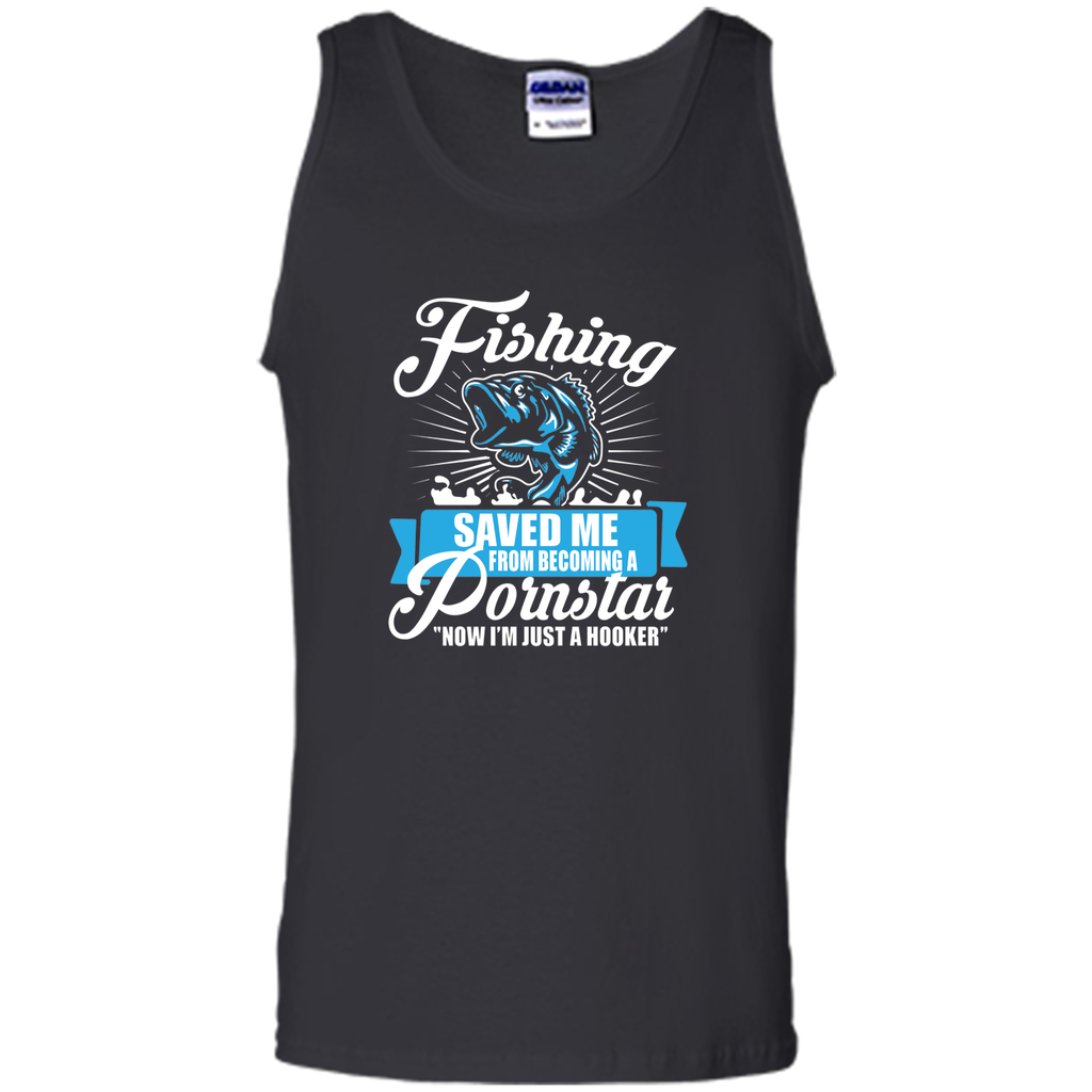 Fishing Saved Me From Becoming A Porn Star T-shirt