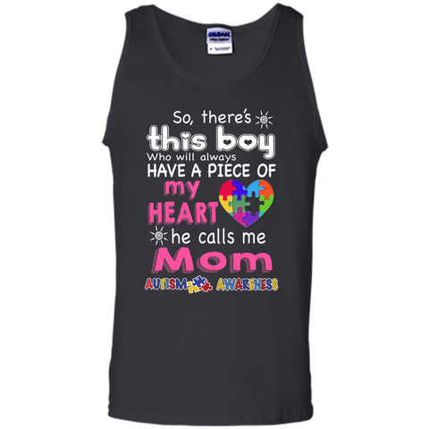 There's This boy - He call me Mom - Autism Awareness shirt - mother's day
