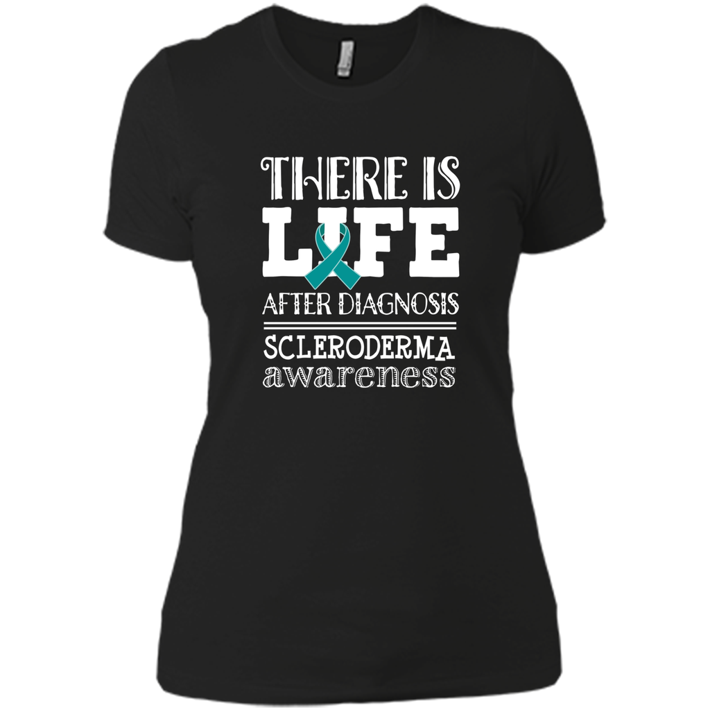 Scleroderma Awareness Teal Ribbon T-shirt Walk Tee