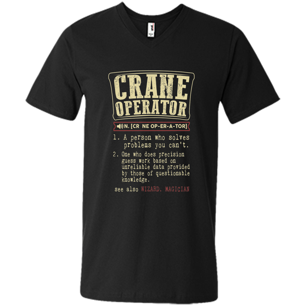 Crane operator funny dictionary term T-Shirt