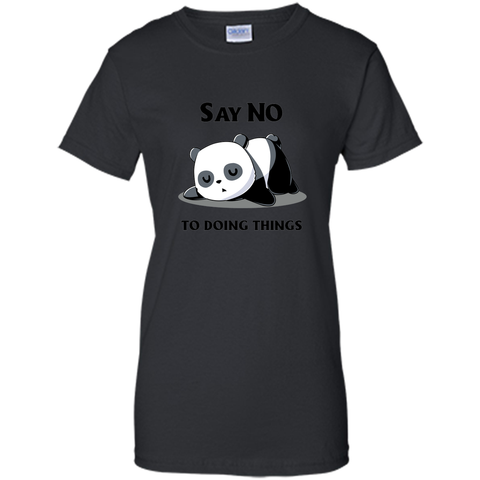 Say No To Doing Things-cute panda-lovely animal