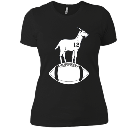 Number 12 Goat Shirt - The Greatest Of All Time