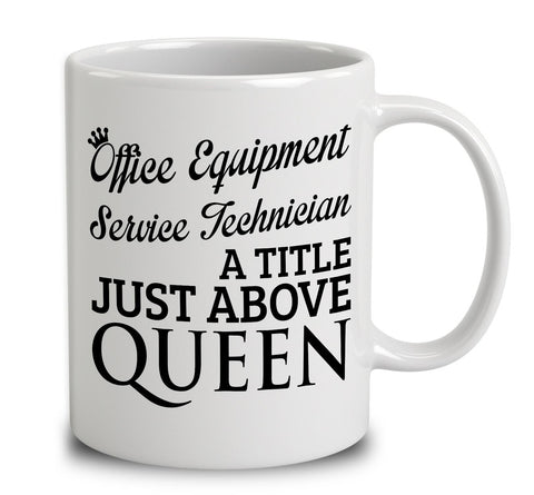 Office Equipment Service Technician A Title Just Above Queen