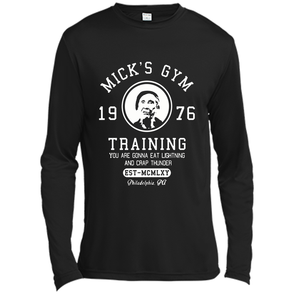 Micks Gym T Shirt  1976 Training mr happy