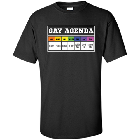 Gay Agenda Funny T Shirt