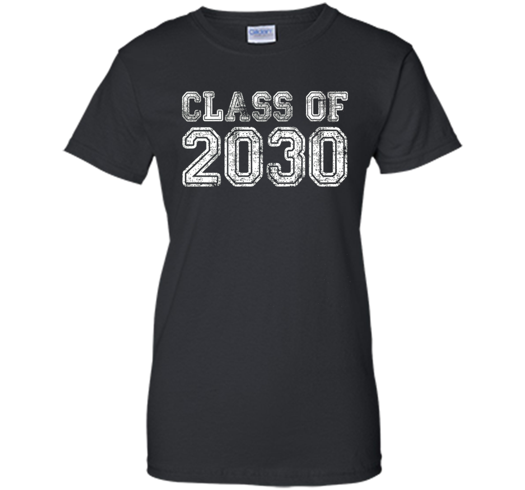 Class of 2030 - Vintage/Retro Future Graduate Tee Shirt