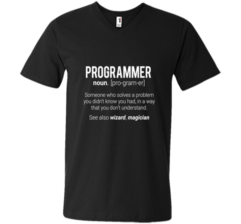 Funny Programmer Meaning T-Shirt - Programmer Noun Defintion