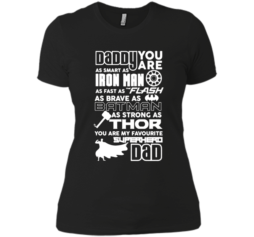 Fun-Gly : Daddy Superhero T shirt, Fathers Day Gift