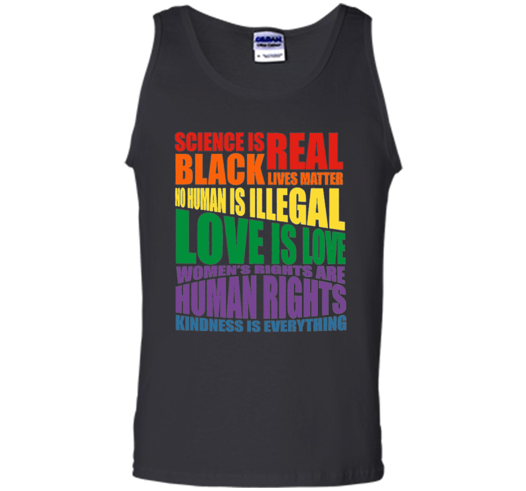 Men & Women's Science Is Real LGBT T-shirt Equality Feminist cool shirt