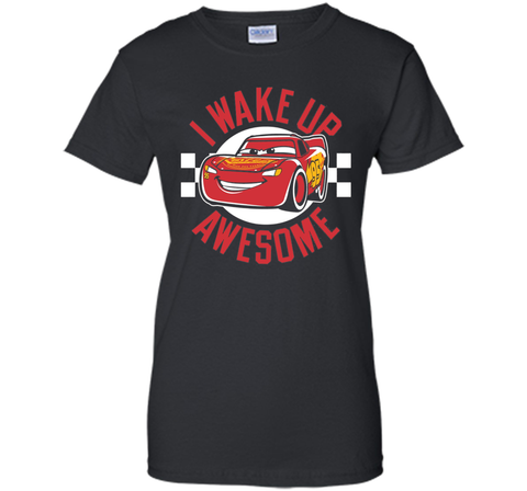 Disney Pixar Cars 3 McQueen Wake Up Awesome Graphic T-Shirt