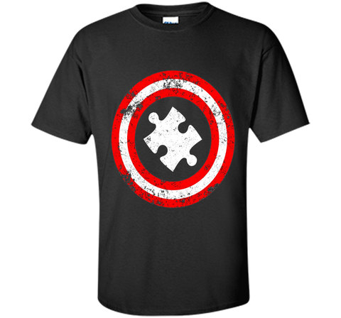 Captain Autism Superhero T-Shirt - Autism Awareness Shirts
