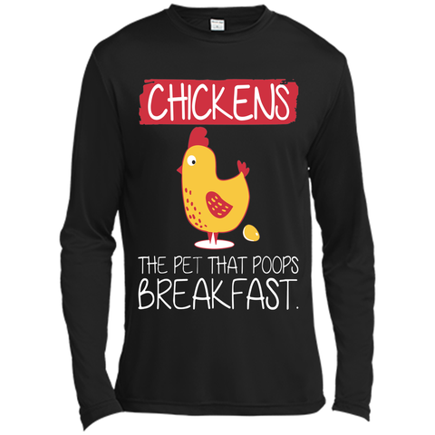 Chickens The Pet That Poops Breakfast T-Shirt