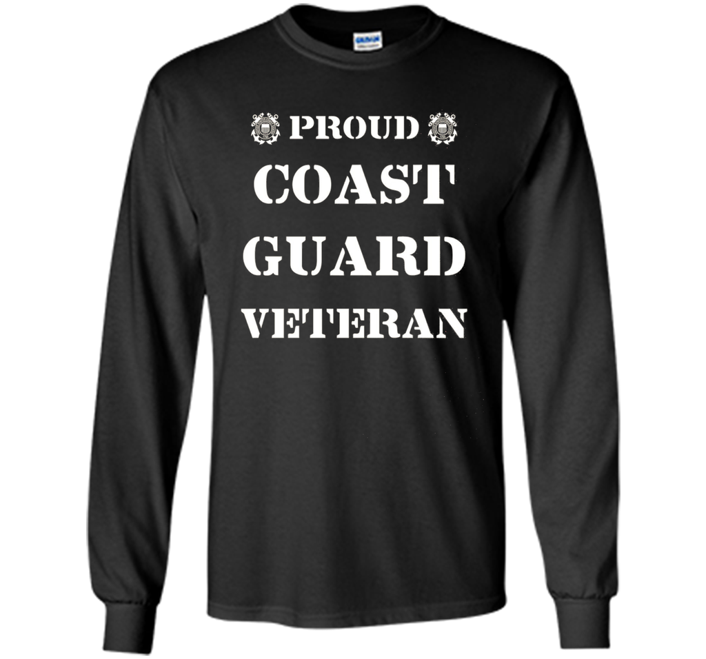 Proud Coast Guard Veteran Military Soldier T-shirt cool shirt