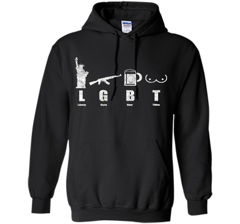 Liberty Gun Beer Funny America LGBT Hot T-Shirt