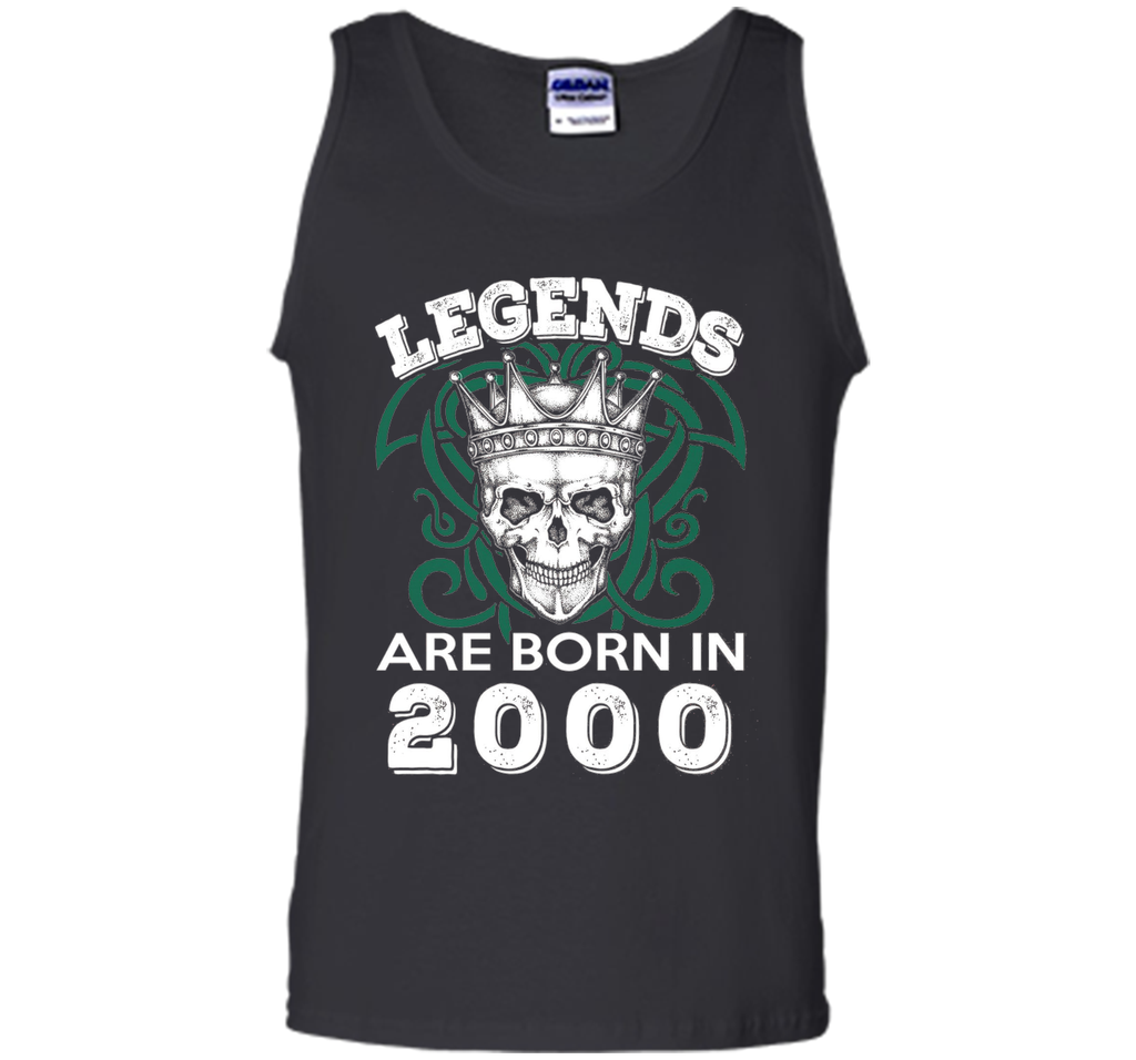 Legends Are Born In 2000 17 Year Old 17th Birthday Gift Idea