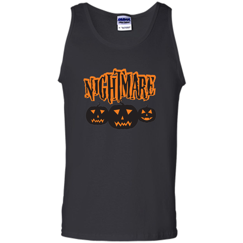 nightmare pumpkin halloween Tank Top