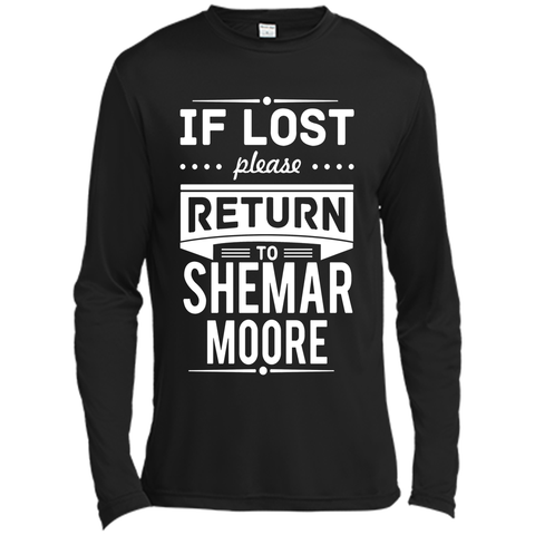 shemar moore - if lost please return to shemar moore T-Shirt