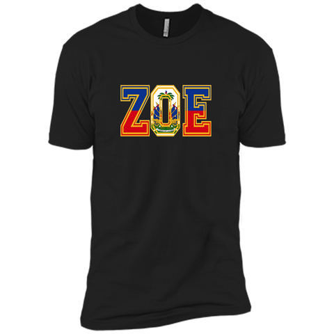 Zoe T-Shirt - Haitian pride for haitian flag day