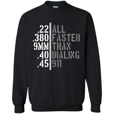 Mens All Faster Than Dialing 911_Shirt
