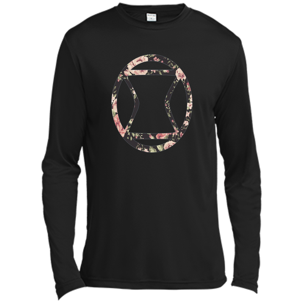 Black Widow Floral Graphic T-Shirt