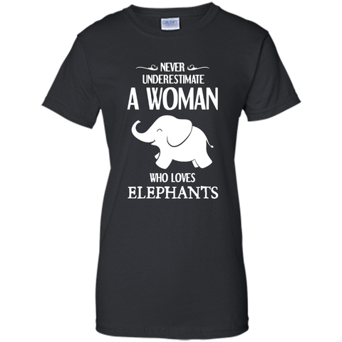 Elephant Shirt - Woman Loves Elephant Shirts