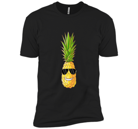 Premium Hawaiian Pineapple Graphic Shirt with Sunglasses