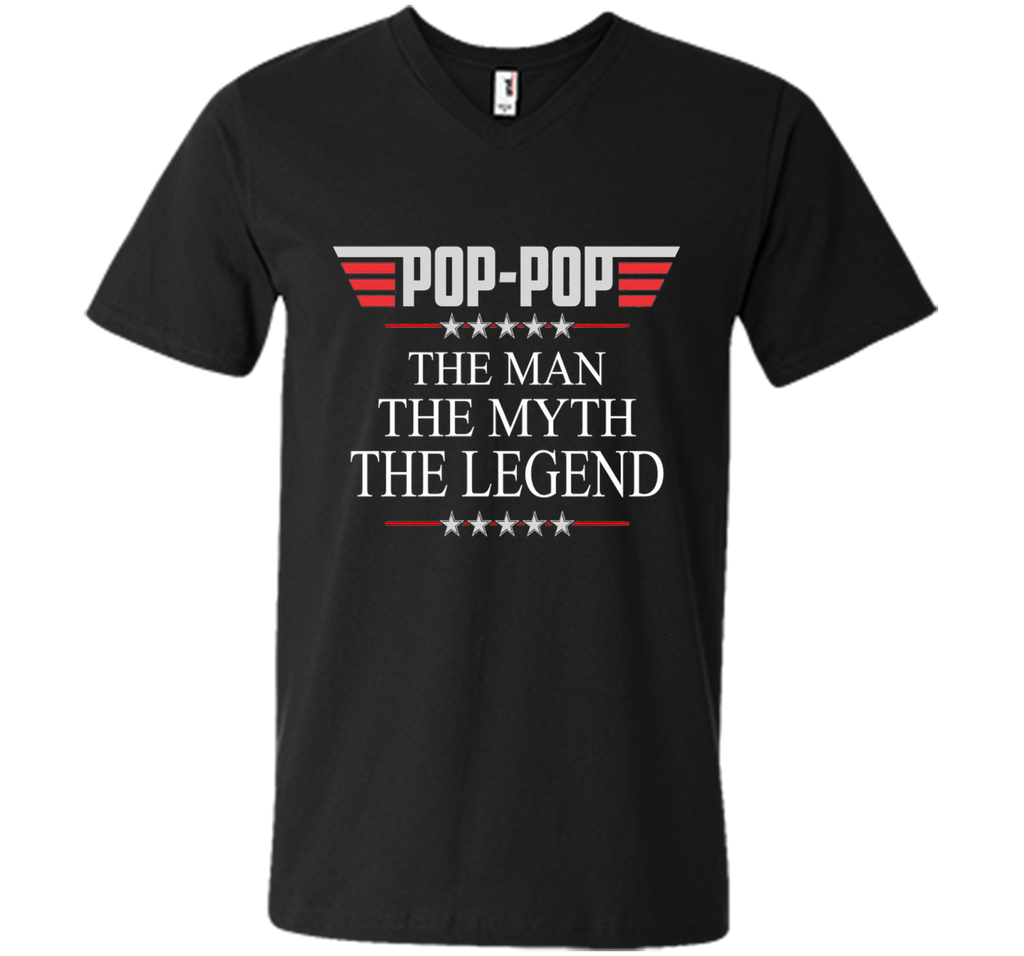 Men's Pop-pop The Man The Myth The Legend Father's Day T shirt