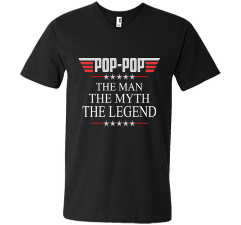 Men's Pop-pop The Man The Myth The Legend Father's Day T shirt