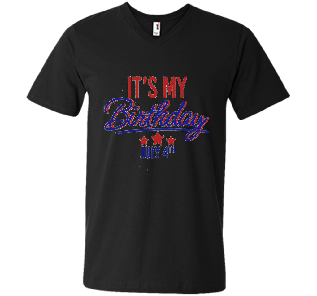 It's My Birthday July 4th T-Shirt
